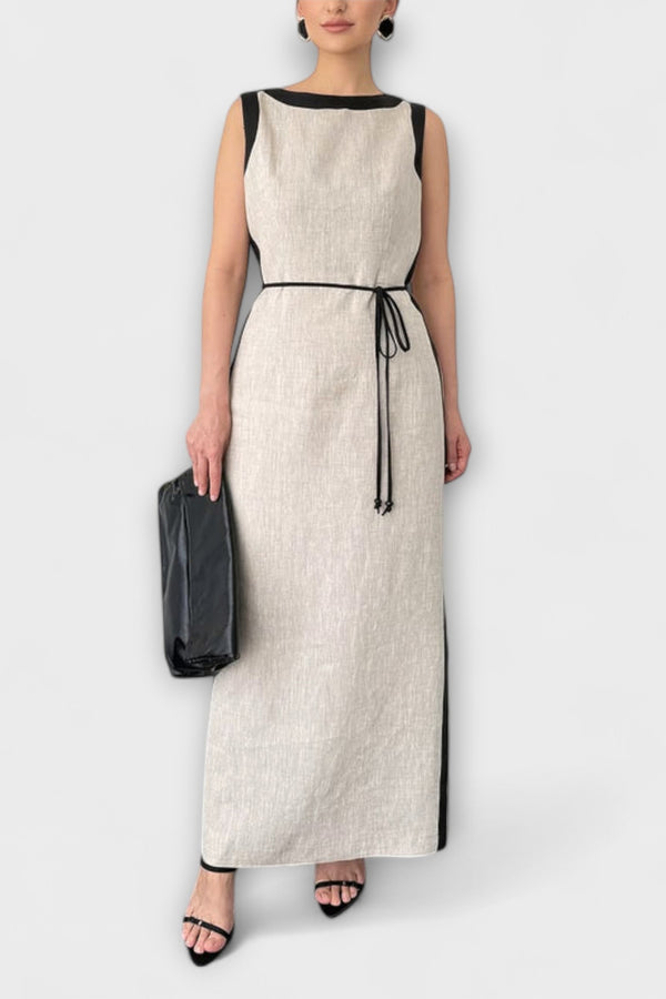 Irene - Schickes ärmelloses Kleid
