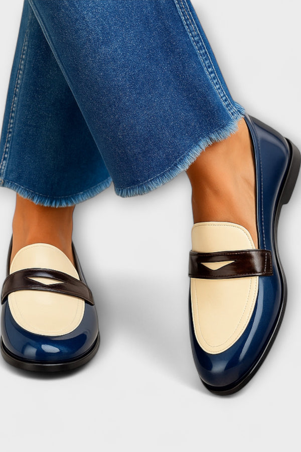 Claudia - Kontrast Loafers