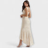Renske - Langes Kleid mit Eleganten und Raffinierten Korsett