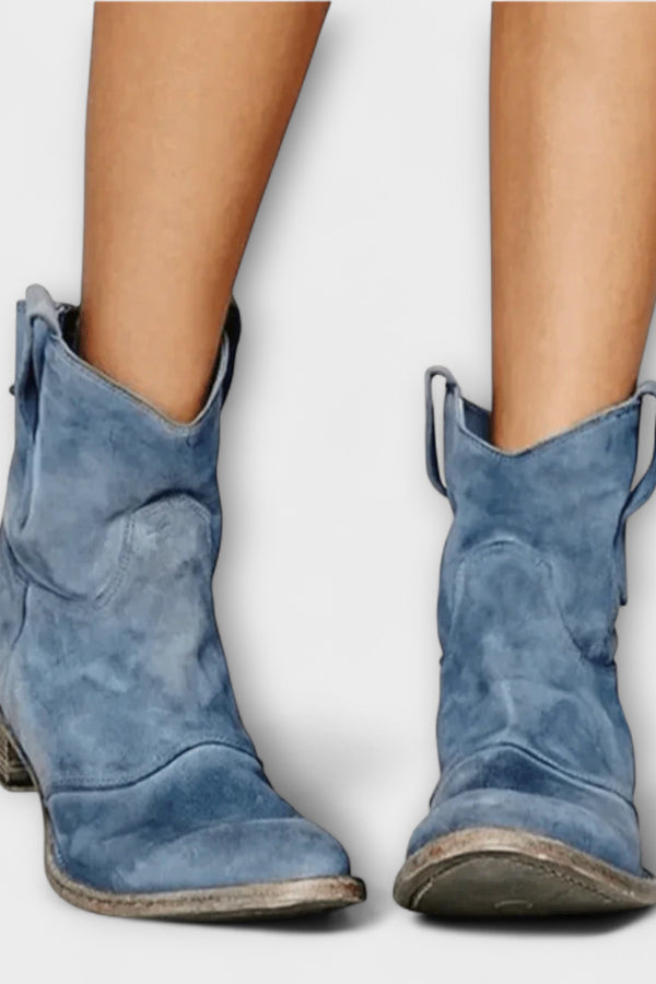 Marla - Wildlederstiefel im Savannah-Stil