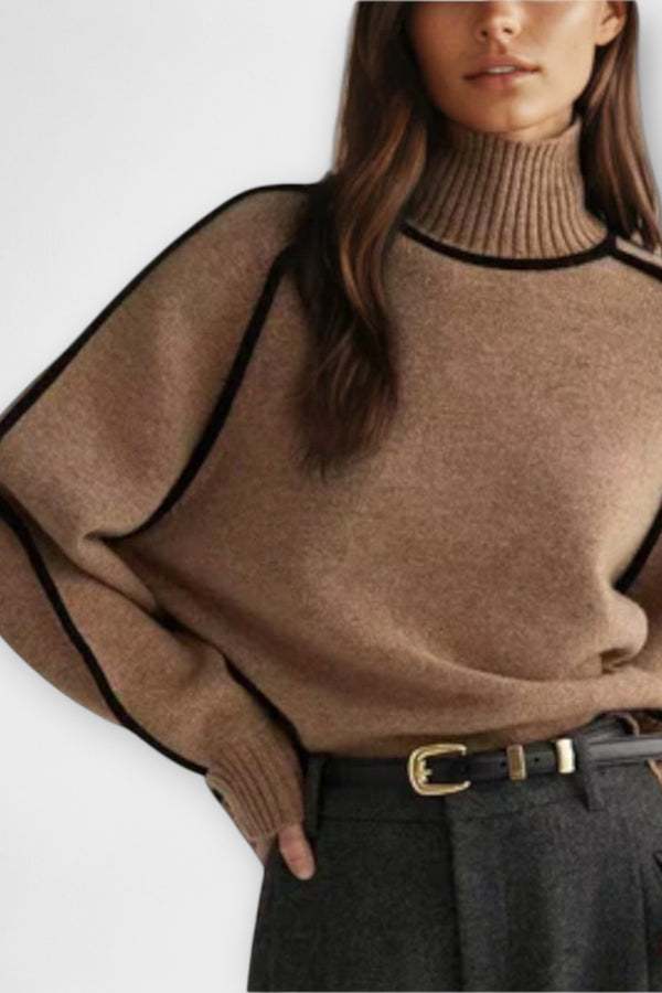 Emilie - Weicher & eleganter Rollkragenpullover