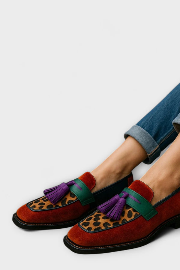 Ione – Mehrfarbige Slipper