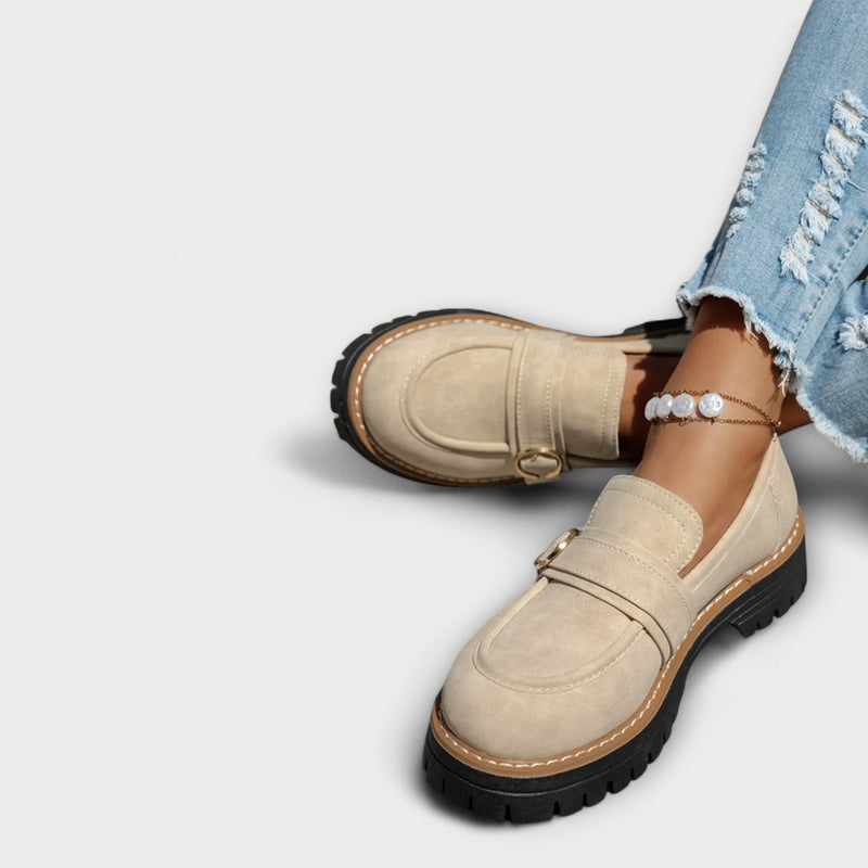 Poet – Lässige Slipper mit runder Spitze