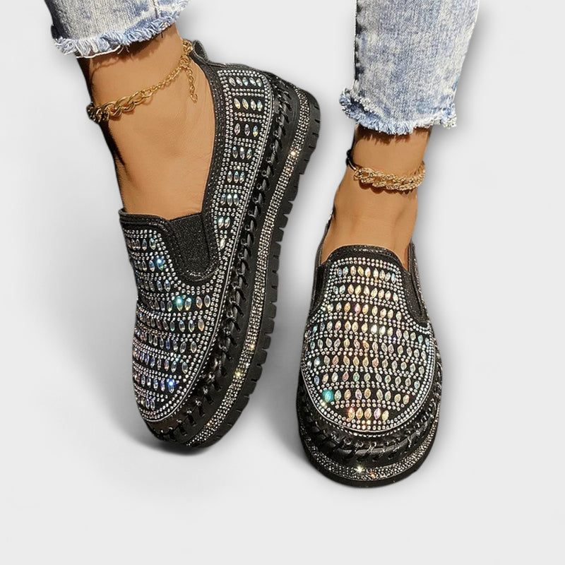 Thalia – Lässige Plateau-Loafer mit runder Spitze