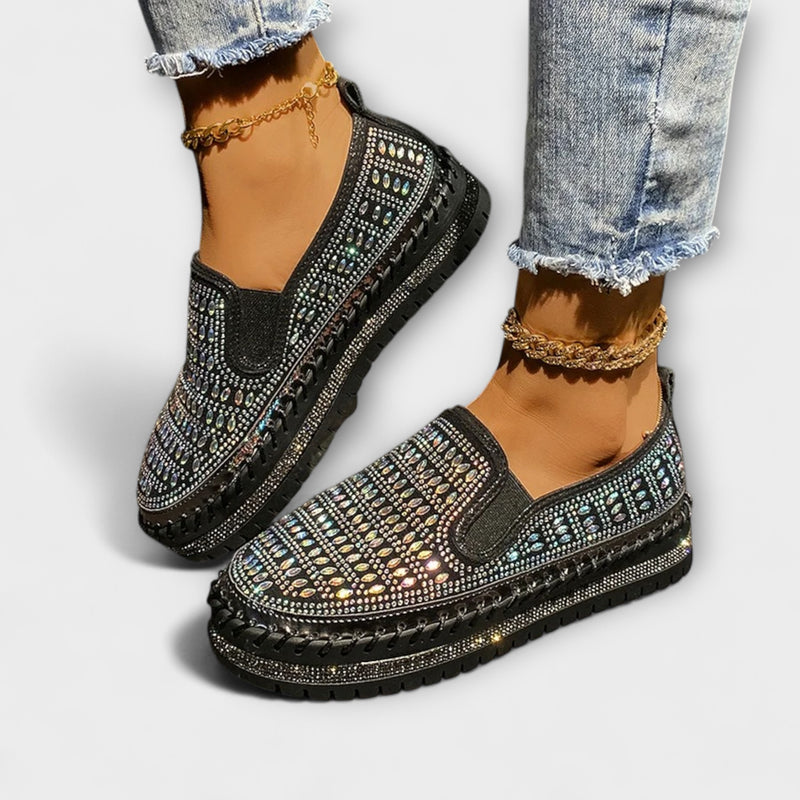 Thalia – Lässige Plateau-Loafer mit runder Spitze