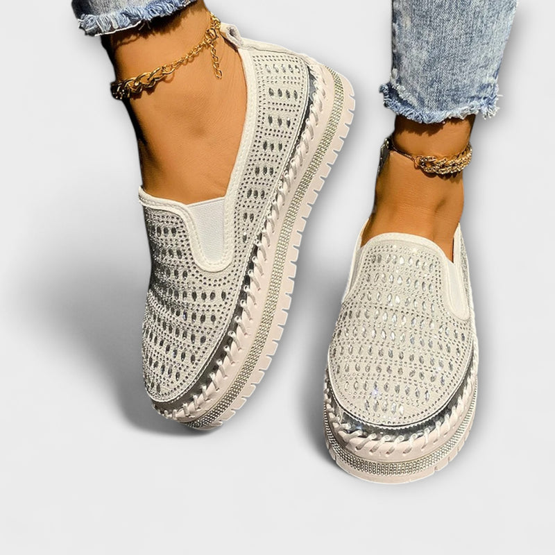 Thalia – Lässige Plateau-Loafer mit runder Spitze