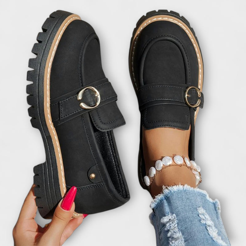 Poet – Lässige Slipper mit runder Spitze