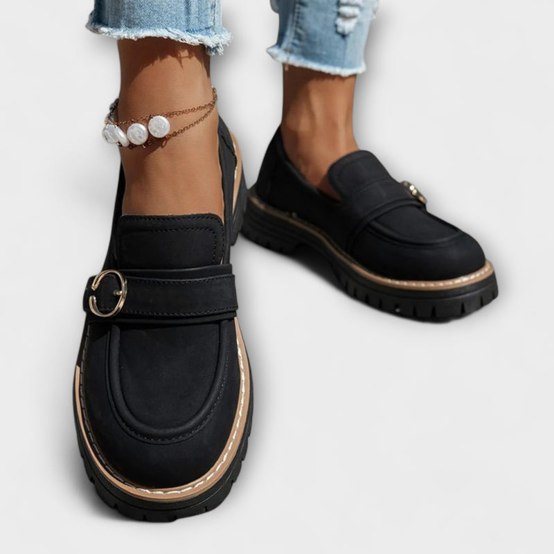 Poet – Lässige Slipper mit runder Spitze