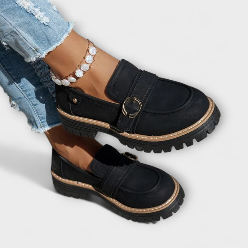 Poet – Lässige Slipper mit runder Spitze