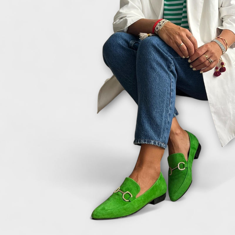 Kaia – Spitz zulaufende Ballerinas zum Hineinschlüpfen