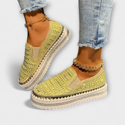 Thalia – Lässige Plateau-Loafer mit runder Spitze