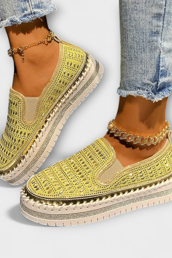 Thalia – Lässige Plateau-Loafer mit runder Spitze