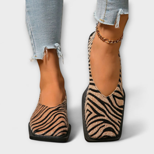 Ulani – Freizeitschuhe mit Zebradruck