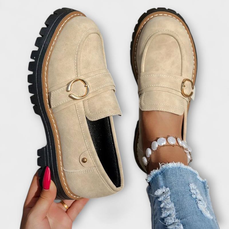 Poet – Lässige Slipper mit runder Spitze