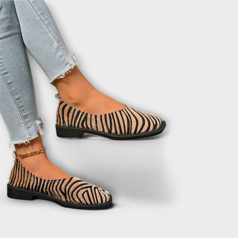 Ulani – Freizeitschuhe mit Zebradruck