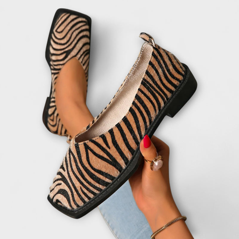 Ulani – Freizeitschuhe mit Zebradruck