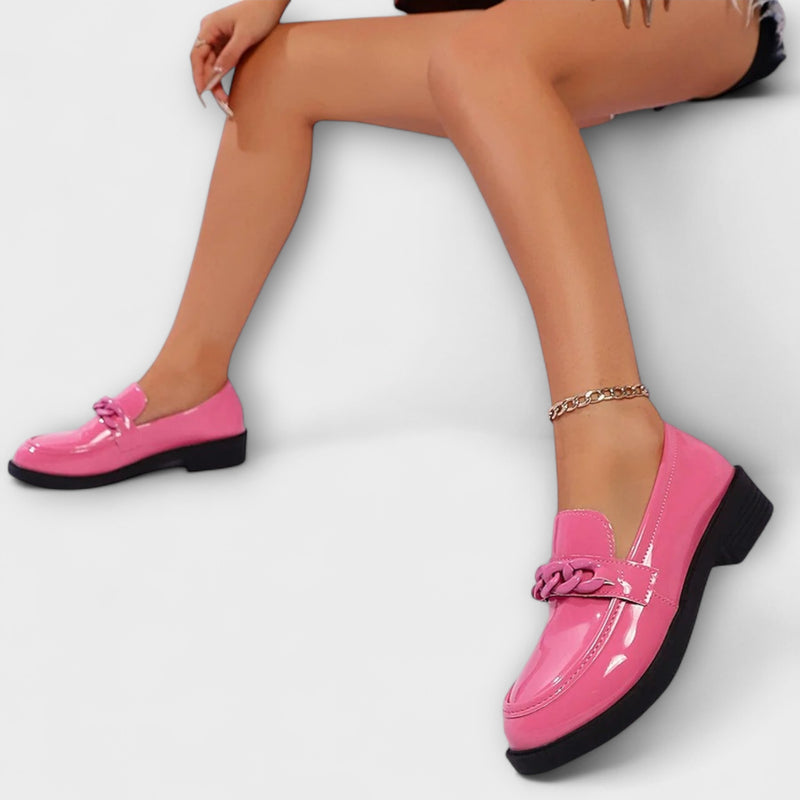 Lumi – Runde Zehenpartie, lässige Slipper