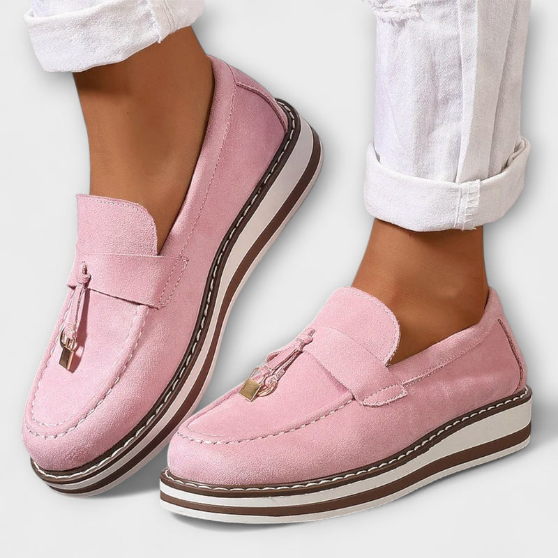 Halo – Lässige Slipper mit runder Spitze