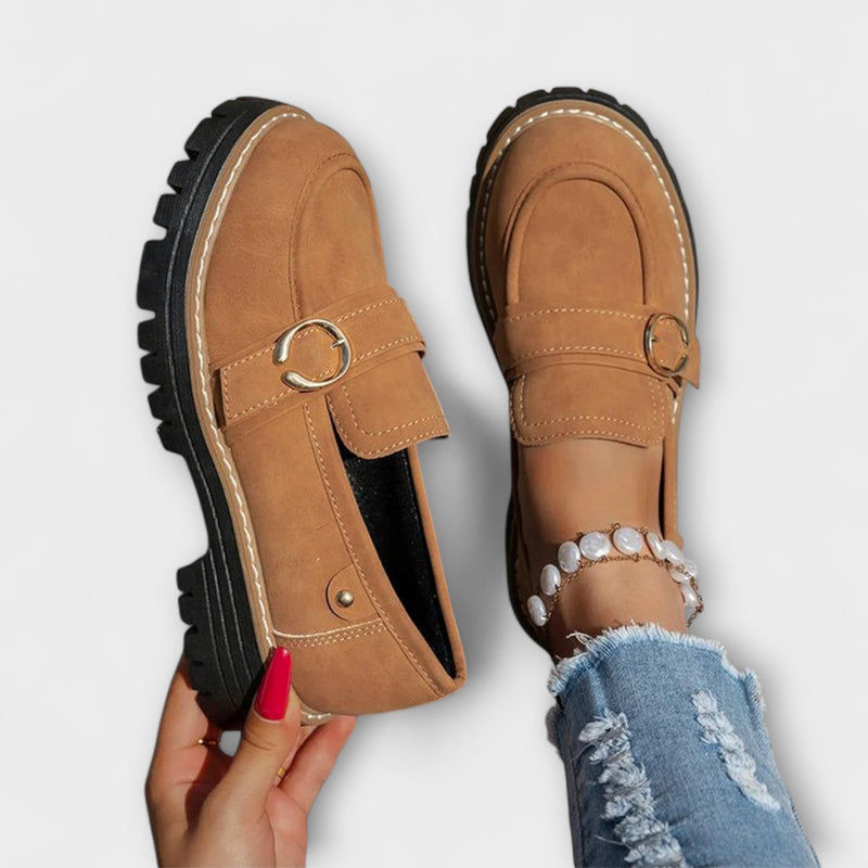 Poet – Lässige Slipper mit runder Spitze