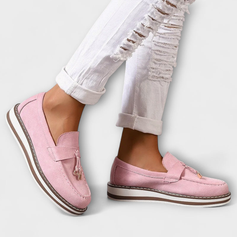 Halo – Lässige Slipper mit runder Spitze