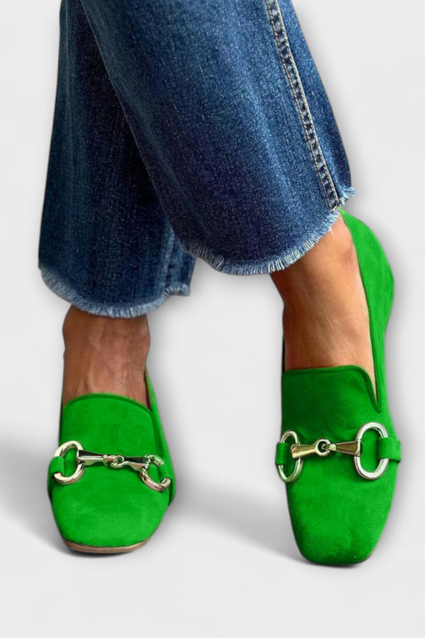 Taliah – Slipper mit eckiger Spitze und Schnalle