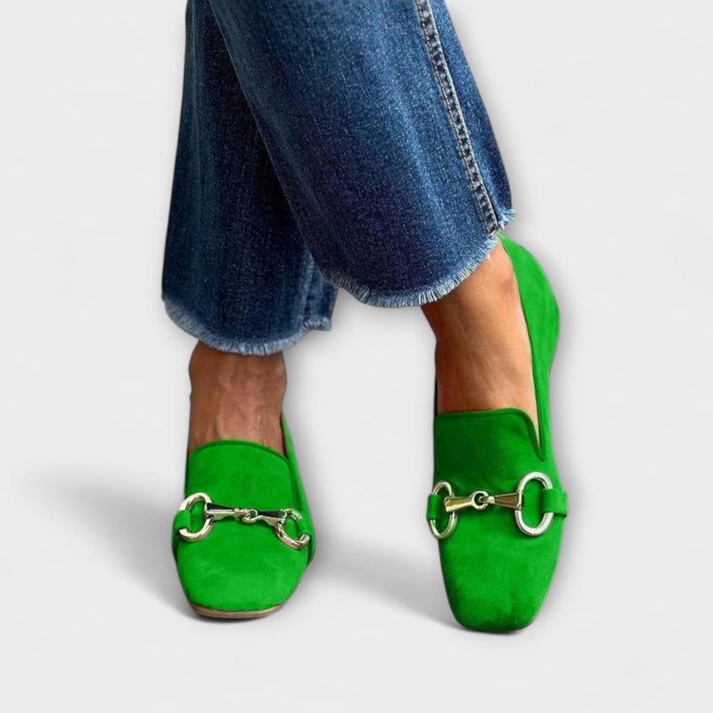 Taliah – Slipper mit eckiger Spitze und Schnalle