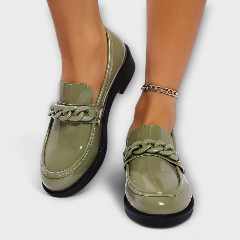Lumi – Runde Zehenpartie, lässige Slipper