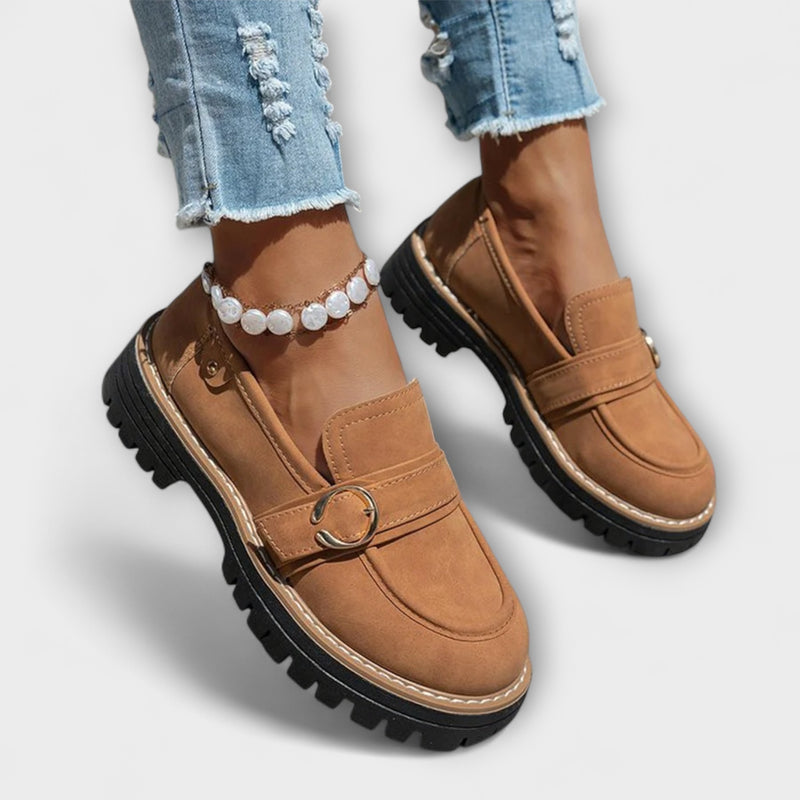 Poet – Lässige Slipper mit runder Spitze