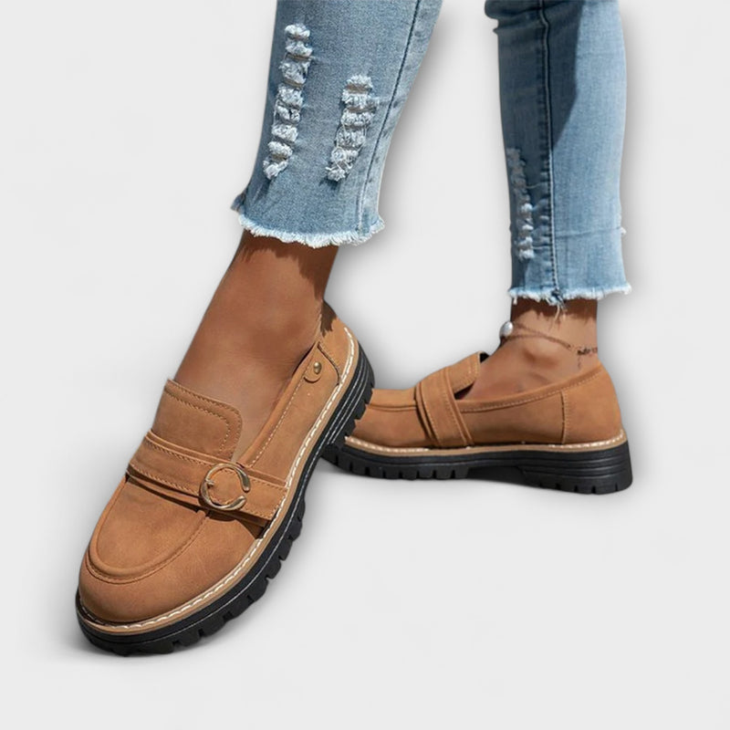 Poet – Lässige Slipper mit runder Spitze