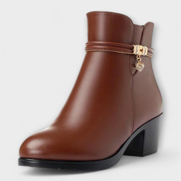 Frederika - Elegante Winterstiefel mit Reißverschluss