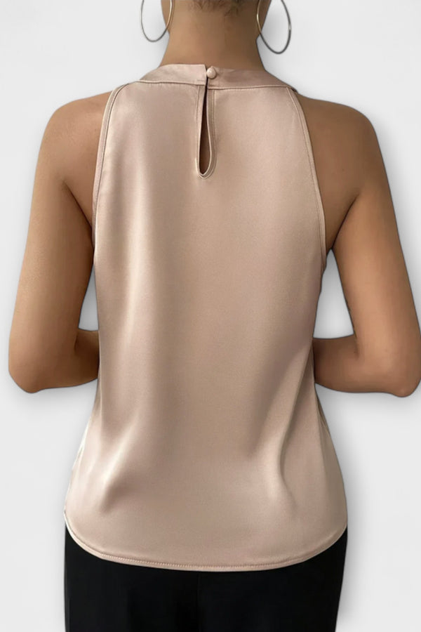 Skye - Schicke Satinbluse mit Off-Shoulder-Design