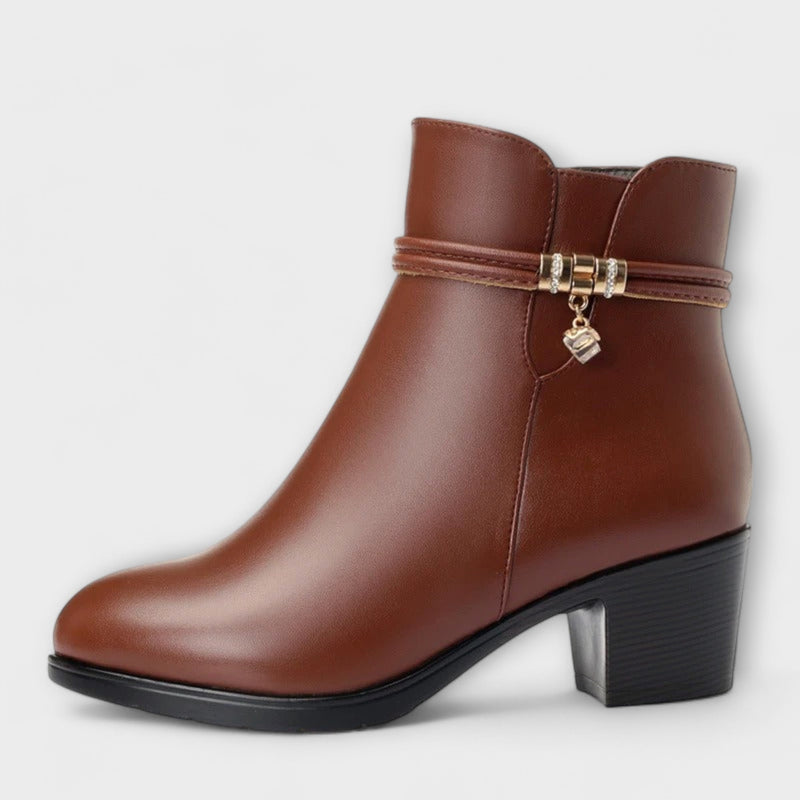 Frederika - Elegante Winterstiefel mit Reißverschluss