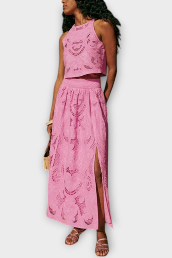 Milla - Atemberaubendes Cutout Spitzen Set