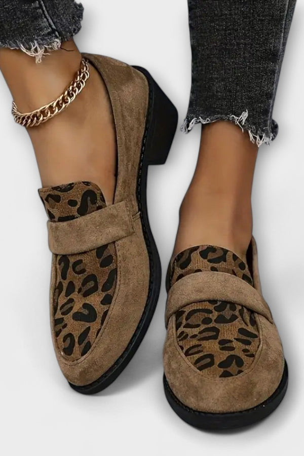 Karla - Elegante Damenschuhe mit Leopardenmuster