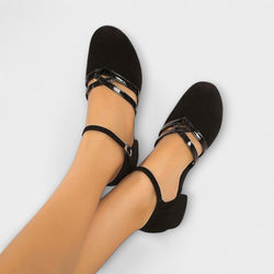 Moderne Tanzschuhe - Hochwertiges Wildleder