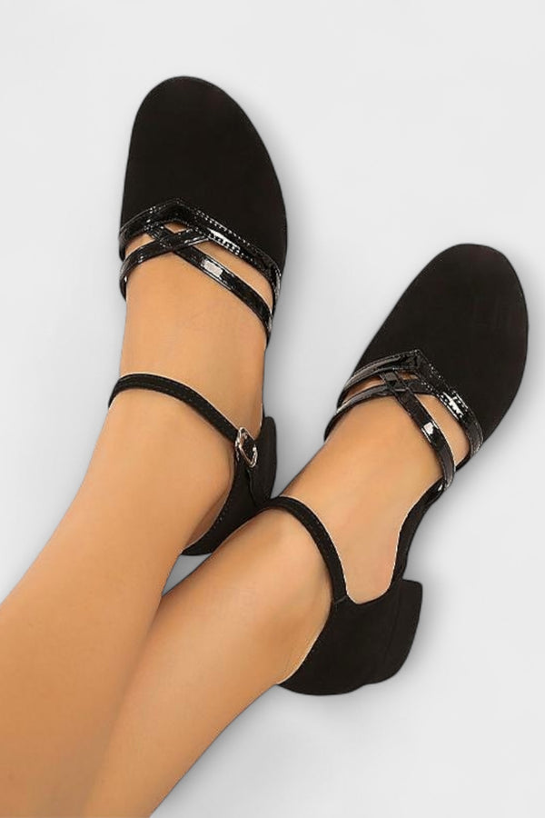Moderne Tanzschuhe - Hochwertiges Wildleder