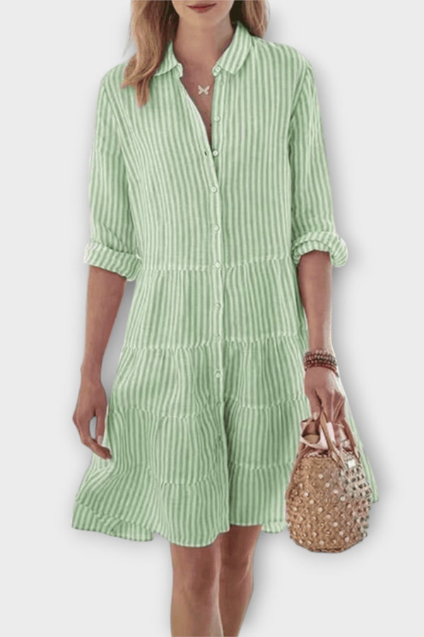 Lolita - Luftiges Gestreiftes Kleid