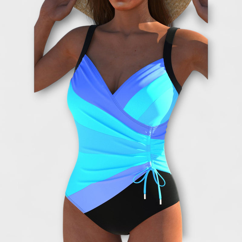Miya - Vibrant-Print Badeanzug