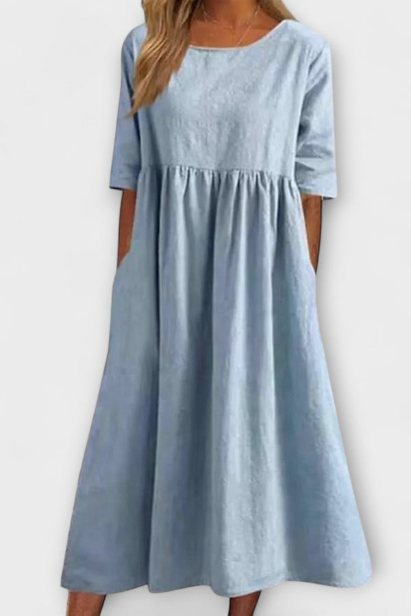 Anja - Bauchbedeckendes Kleid
