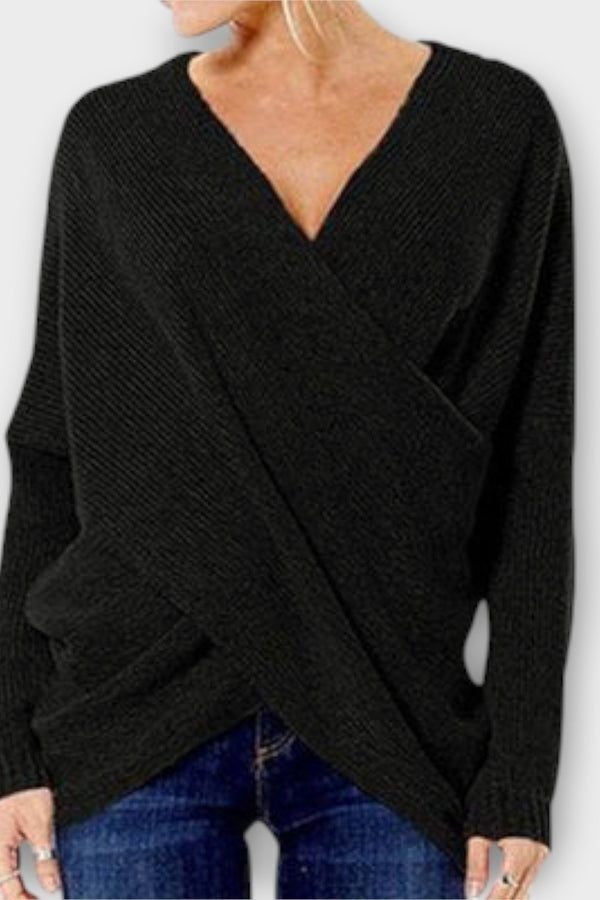 Heidi - Gekreuzter Pullover